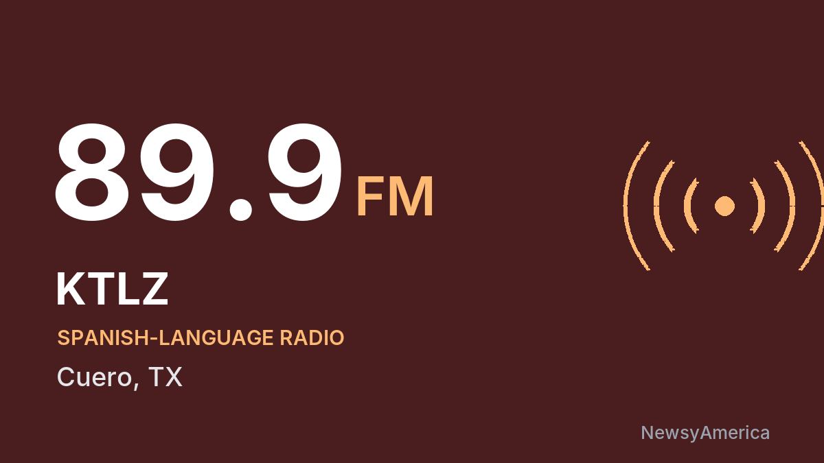 KTLZ 89.9 FM – Cuero