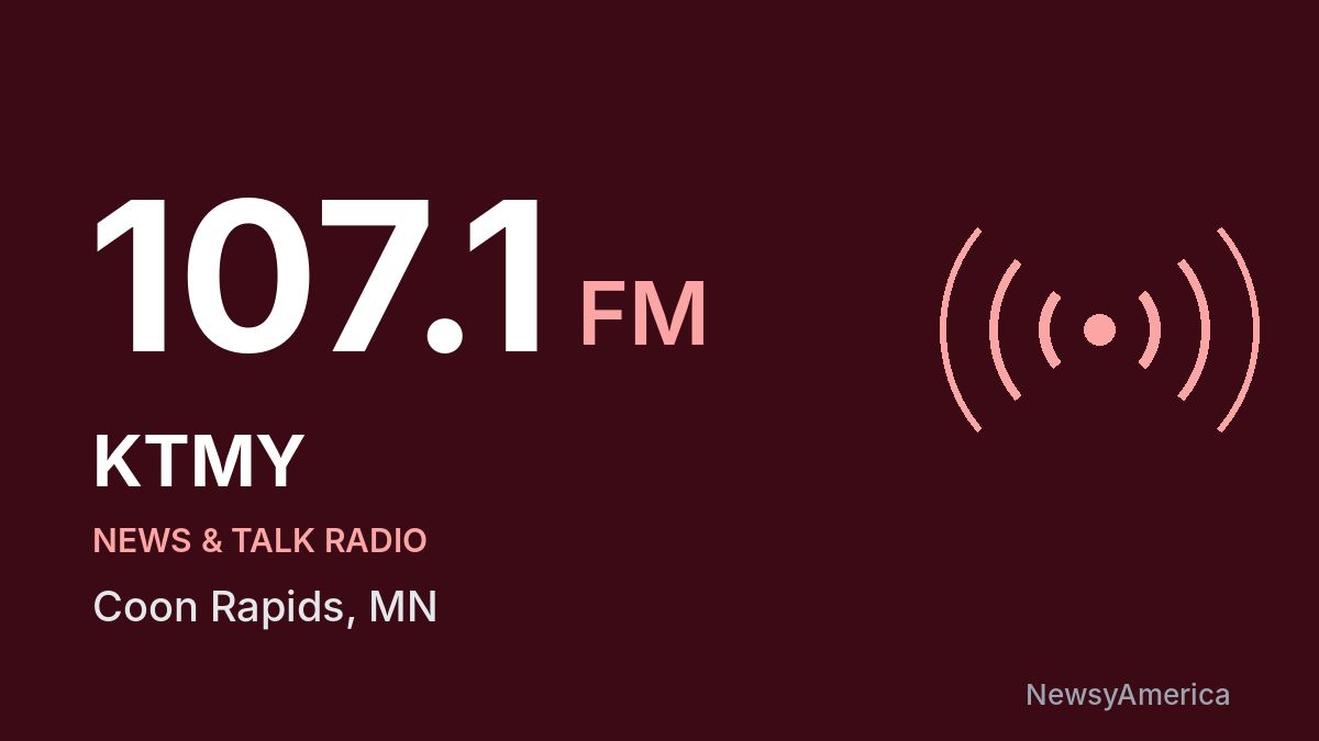KTMY 107.1 FM – Coon Rapids