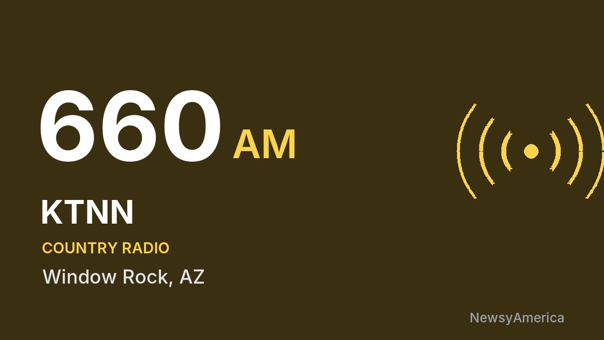 KTNN 660 AM – Window Rock
