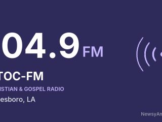 KTOC-FM 104.9 FM, Jonesboro, LA