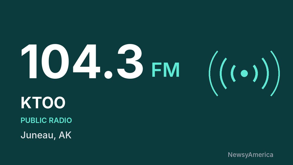 KTOO 104.3 FM – Juneau