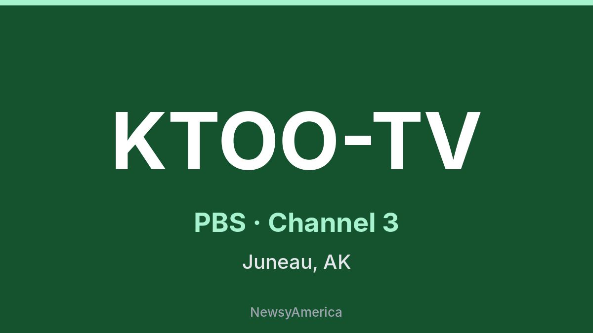 KTOO-TV – PBS 3 Juneau