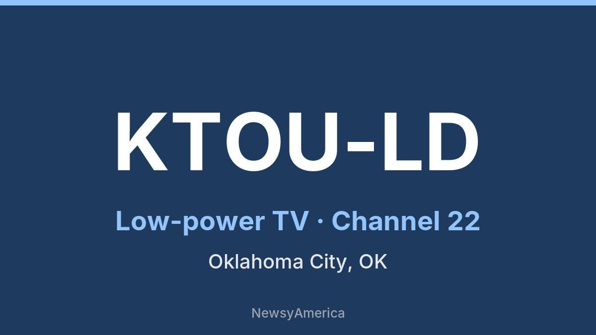 KTOU-LD – Channel 22 Oklahoma City