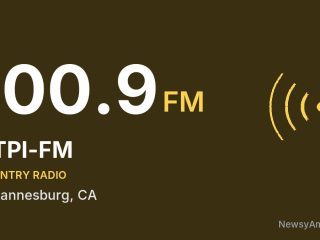 KTPI-FM 100.9 FM, Johannesburg, CA
