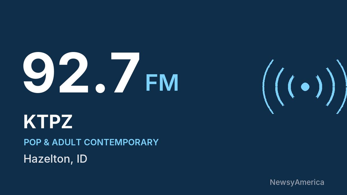 KTPZ 92.7 FM – Hazelton