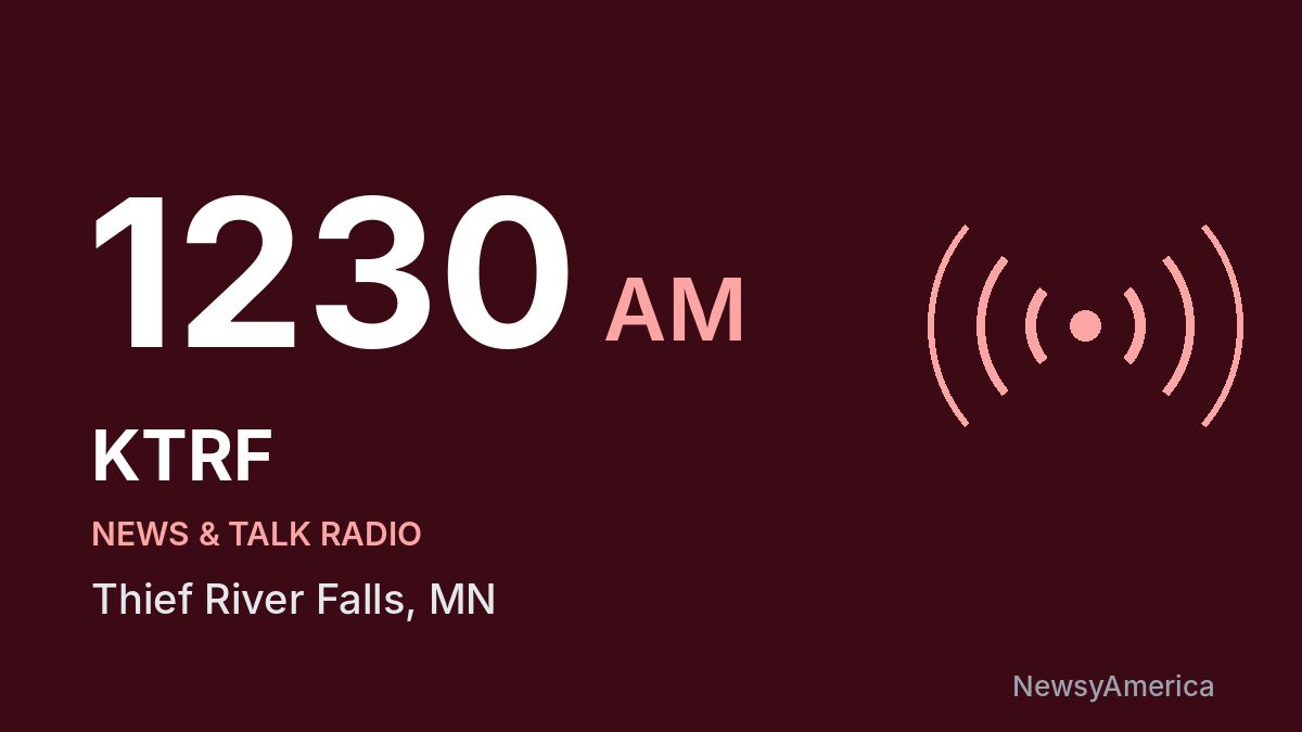 KTRF 1230 AM – Thief River Falls