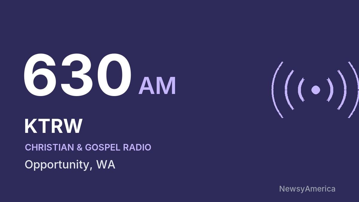 KTRW 630 AM – Opportunity