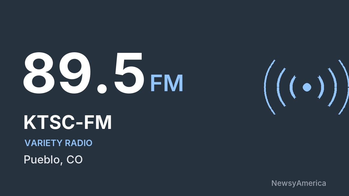 KTSC-FM 89.5 FM – Pueblo