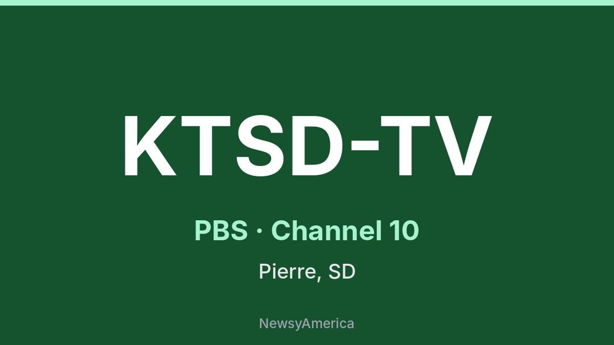 KTSD-TV – PBS 10 Sioux Falls