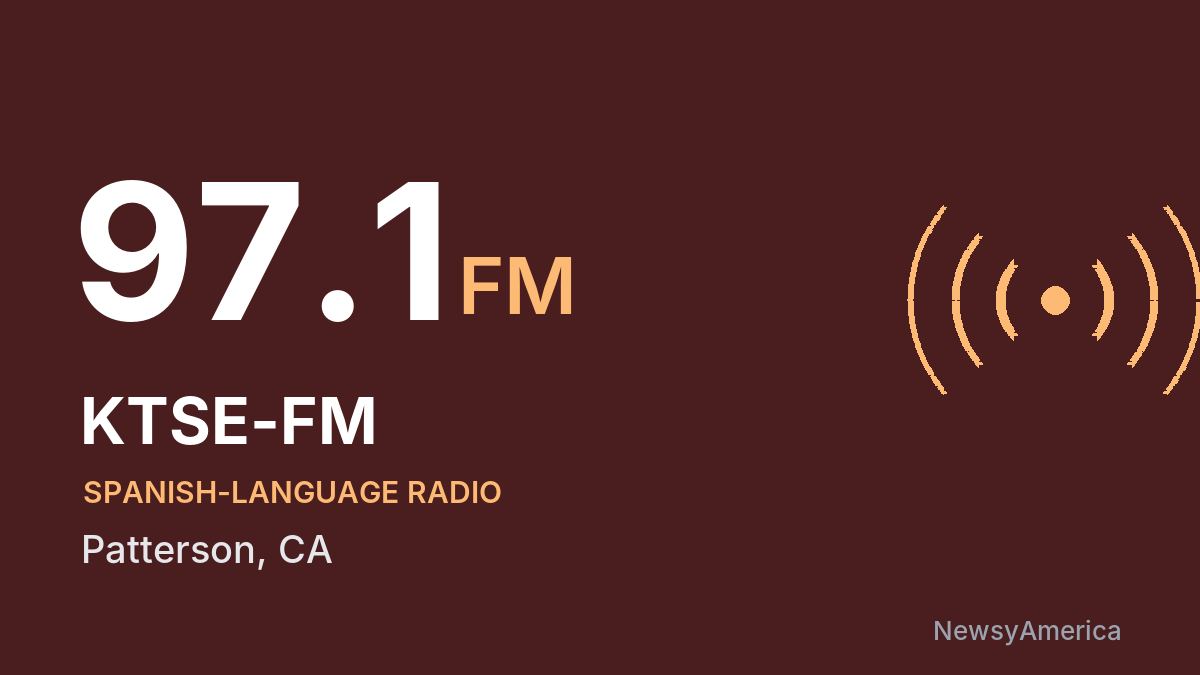 KTSE-FM 97.1 FM – Patterson