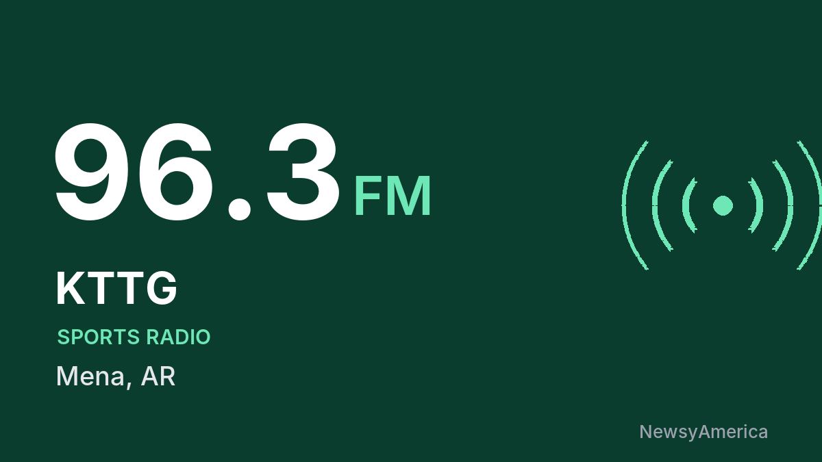 KTTG 96.3 FM – Mena