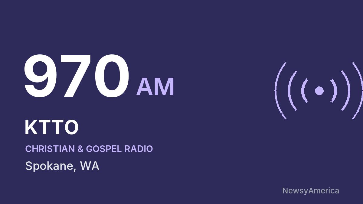 KTTO 970 AM – Spokane