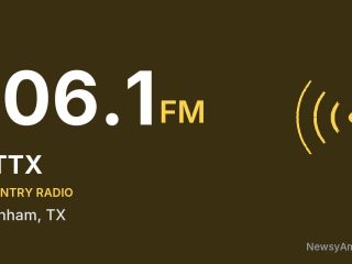 KTTX 106.1 FM, Brenham, TX