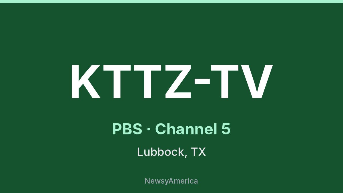 KTTZ-TV – PBS 5 Lubbock
