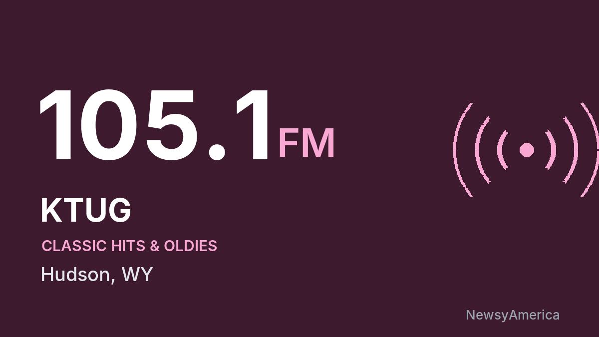 KTUG 105.1 FM – Hudson