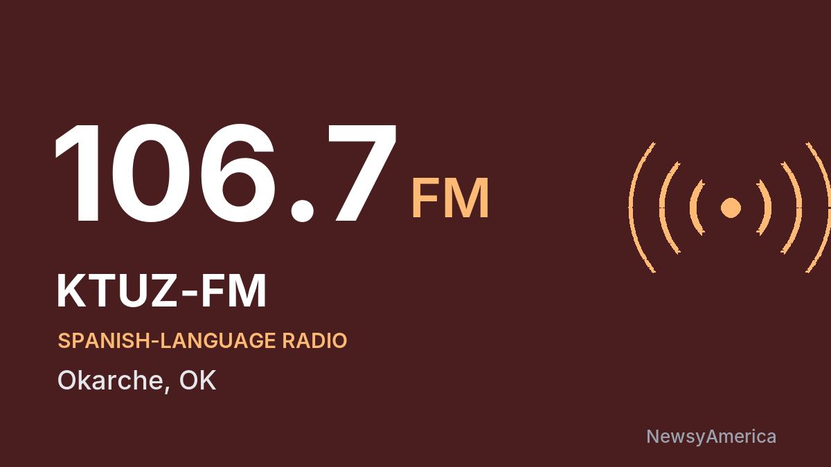 KTUZ-FM 106.7 FM – Okarche