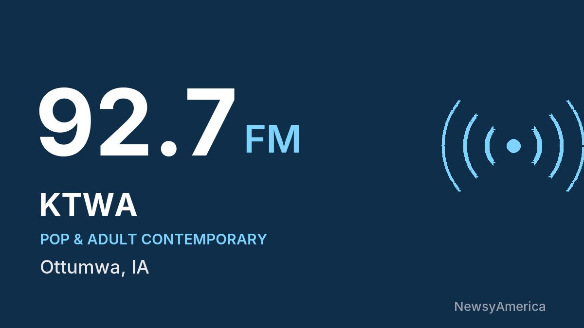 KTWA 92.7 FM – Ottumwa