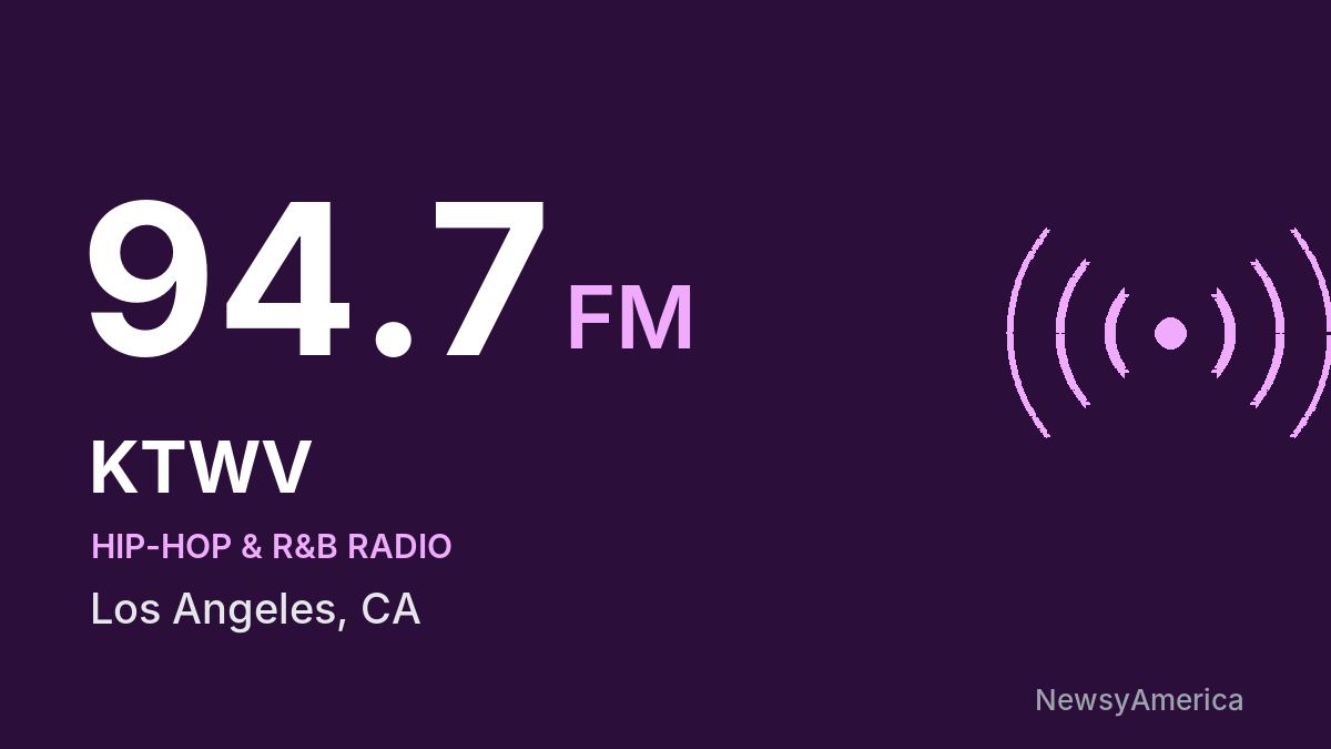 KTWV 94.7 FM – Los Angeles