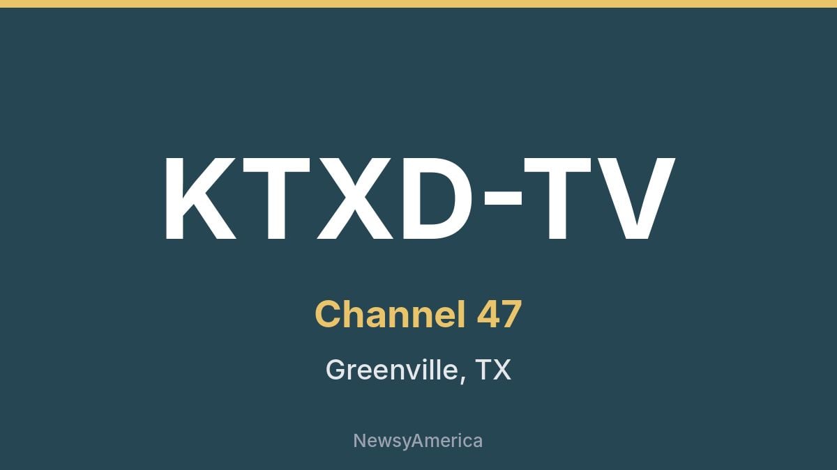 KTXD-TV – Channel 47 Dallas