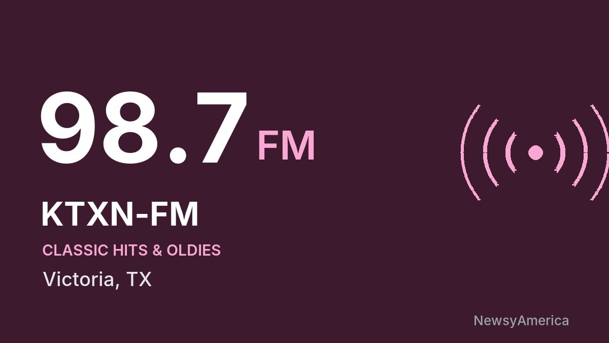 KTXN-FM 98.7 FM – Victoria