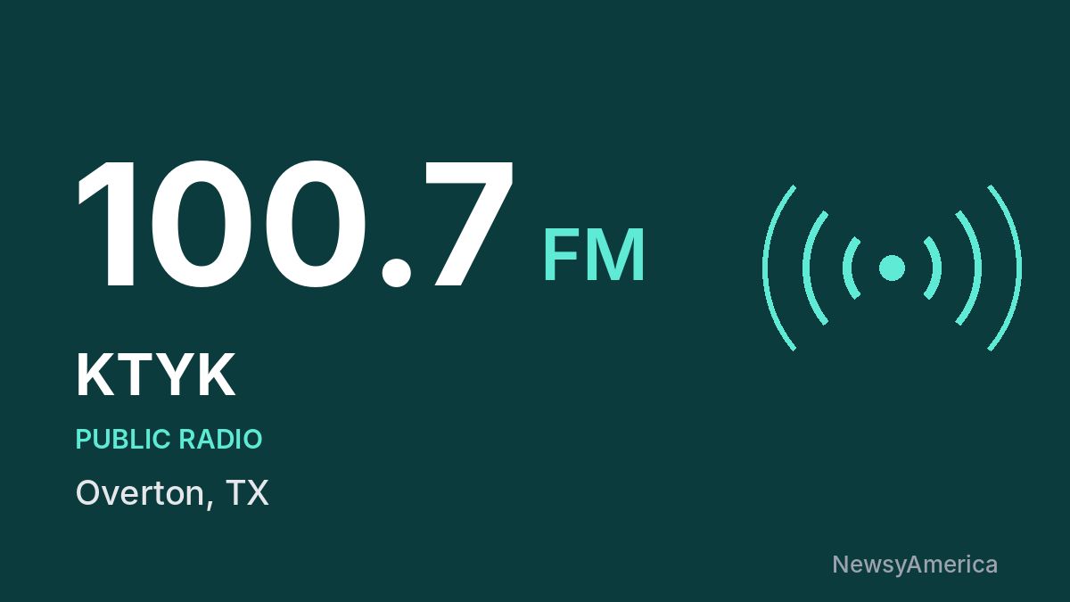 KTYK 100.7 FM – Overton