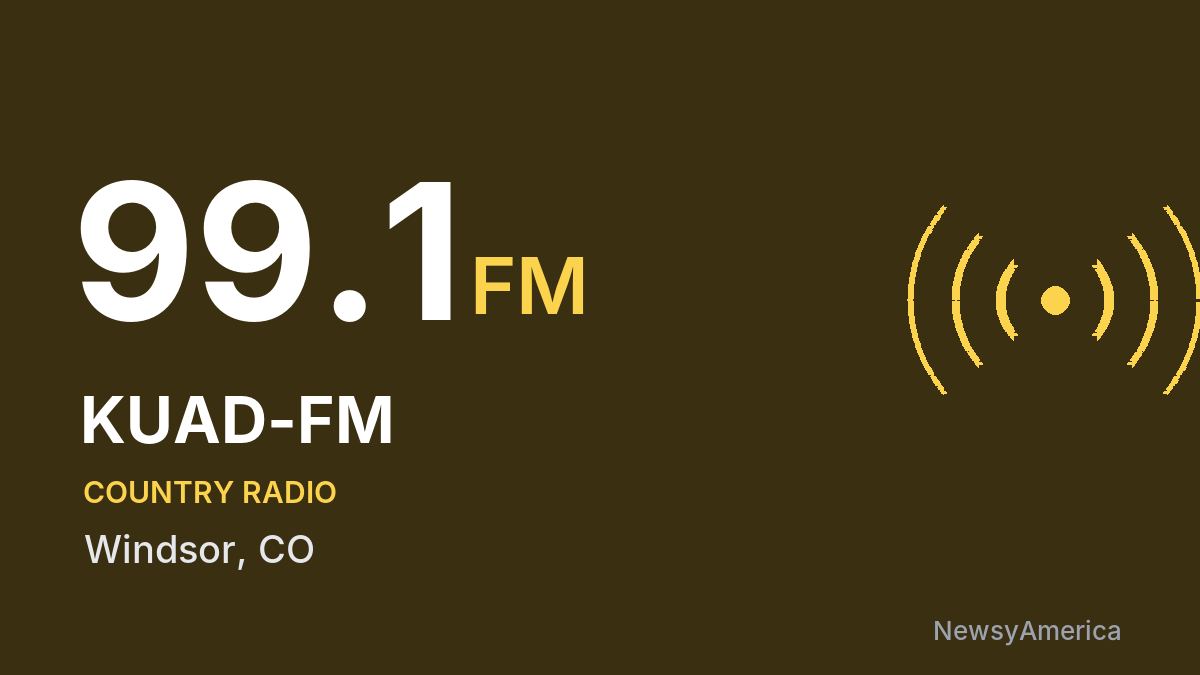KUAD-FM 99.1 FM – Windsor