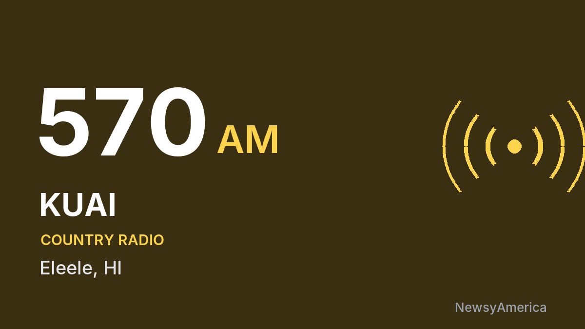 KUAI 570 AM – Eleele