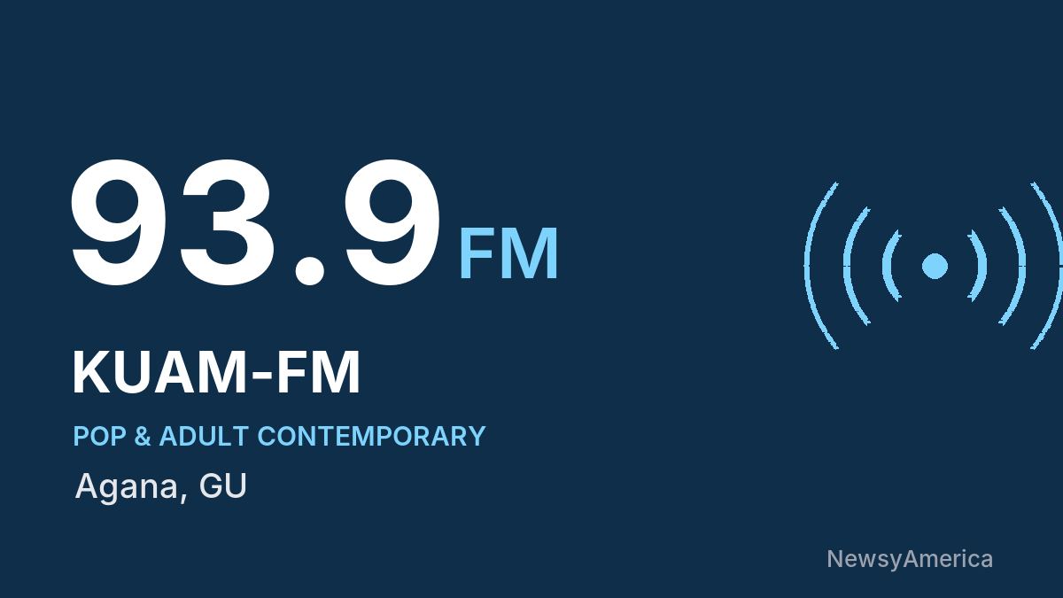 KUAM-FM 93.9 FM – Agana