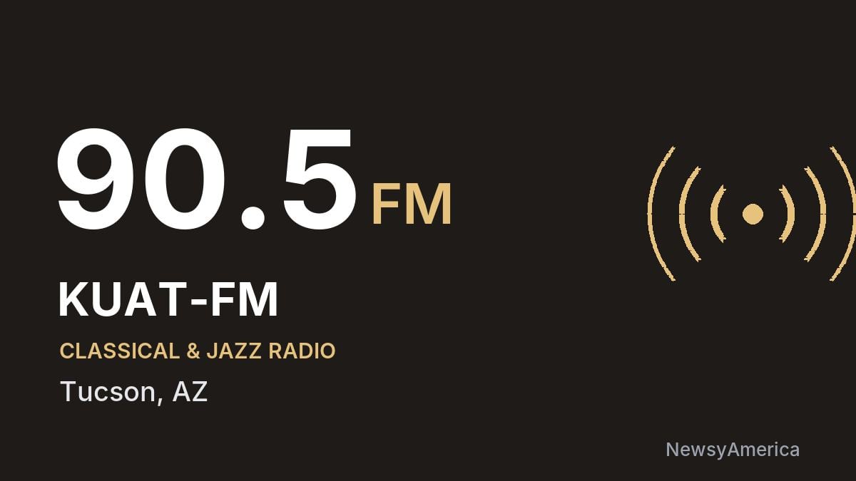 KUAT-FM 90.5 FM – Tucson