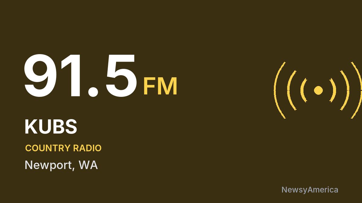 KUBS 91.5 FM – Newport