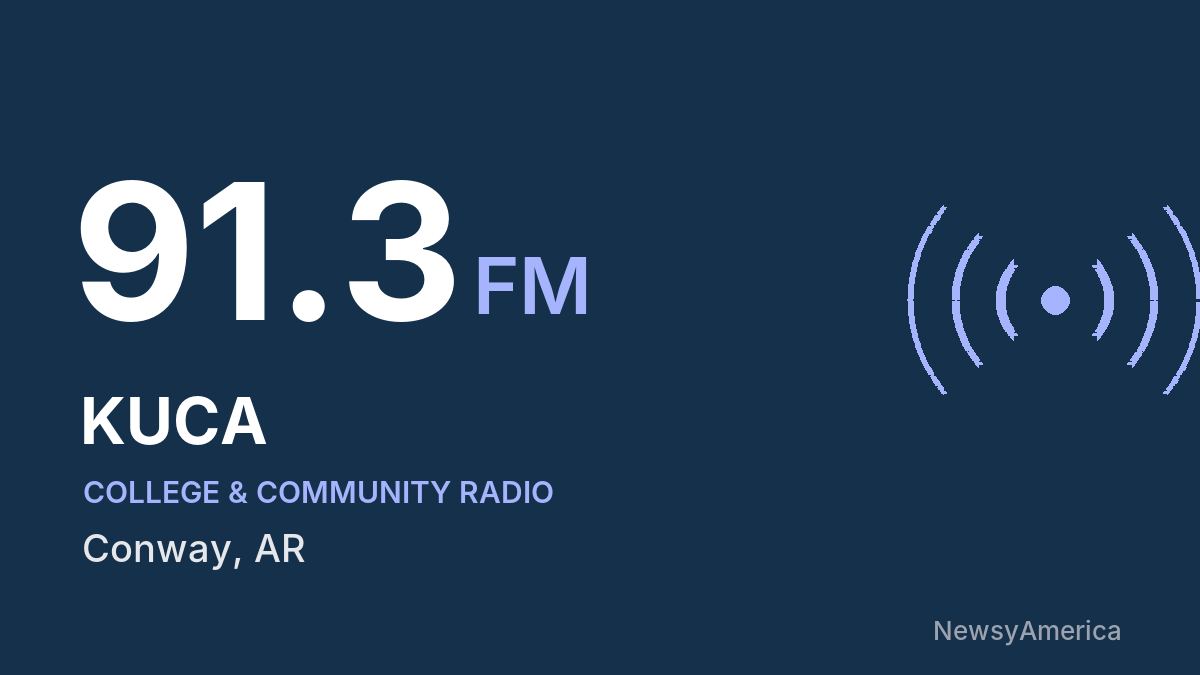 KUCA 91.3 FM – Conway