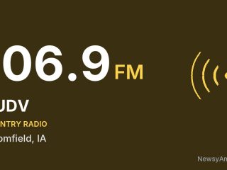 KUDV 106.9 FM, Bloomfield, IA