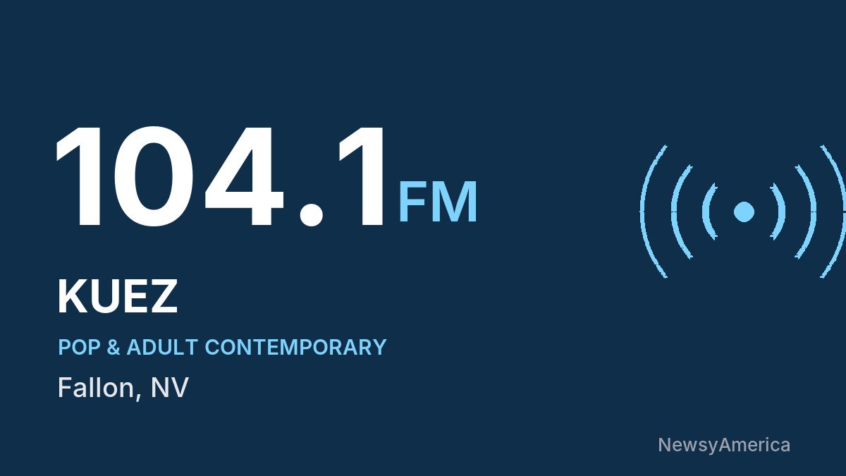 KUEZ 104.1 FM – Fallon