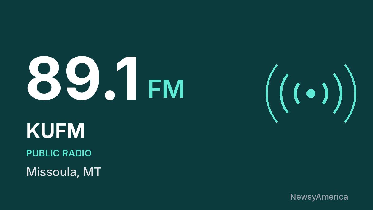 KUFM 89.1 FM – Missoula