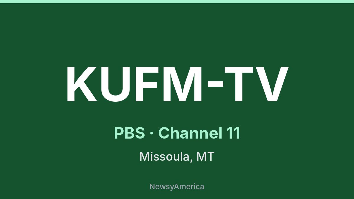KUFM-TV – PBS 11 Missoula