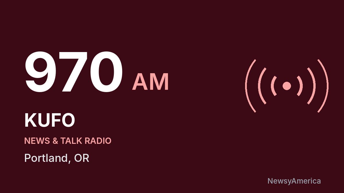 KUFO 970 AM – Portland
