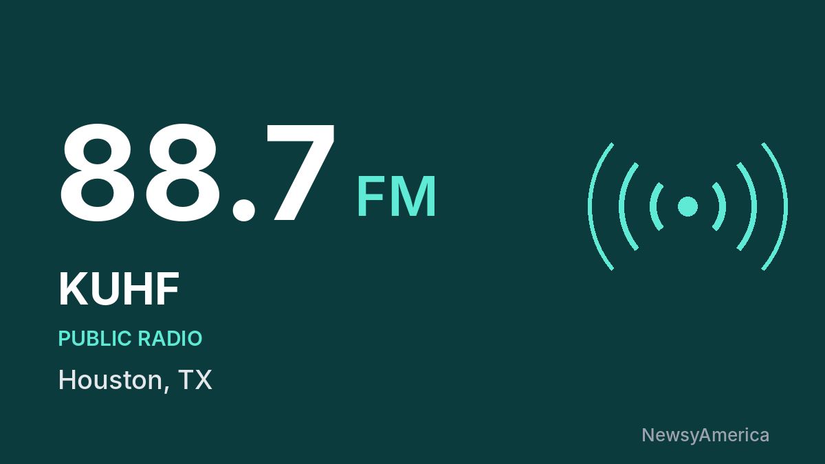 KUHF 88.7 FM – Houston