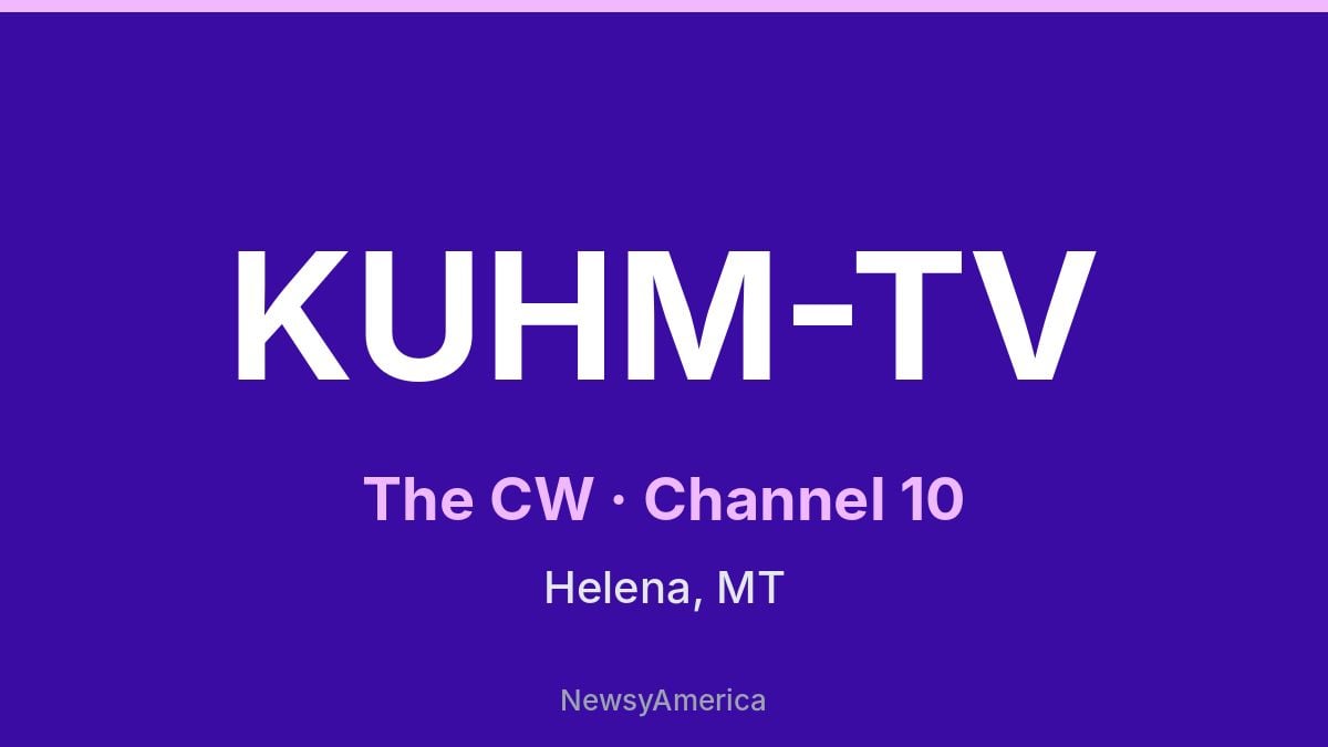 KUHM-TV – The CW 10 Helena
