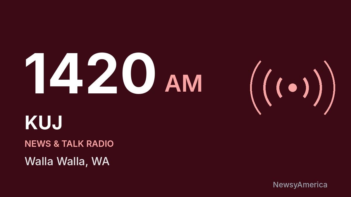 KUJ 1420 AM – Walla Walla
