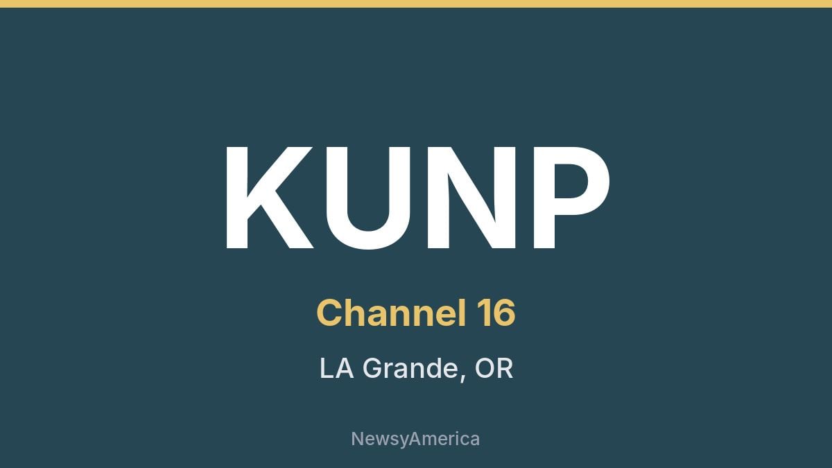 KUNP – Channel 16 Portland