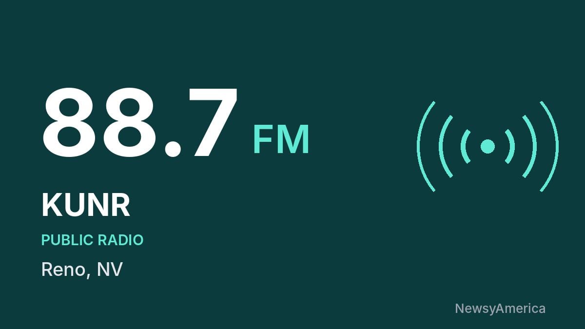 KUNR 88.7 FM – Reno