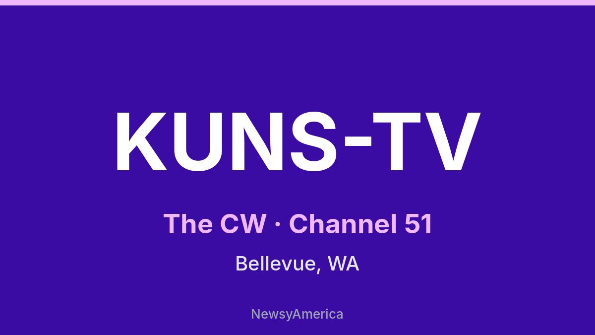 KUNS-TV – The CW 51 Seattle