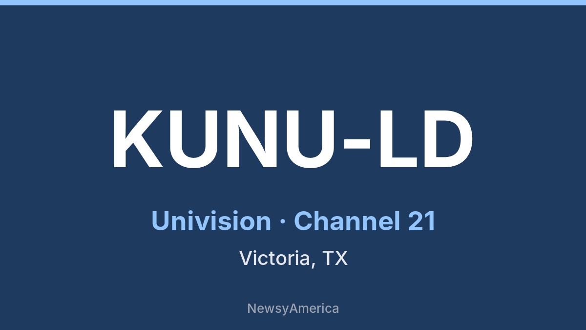 KUNU-LD – Univision 21 Victoria