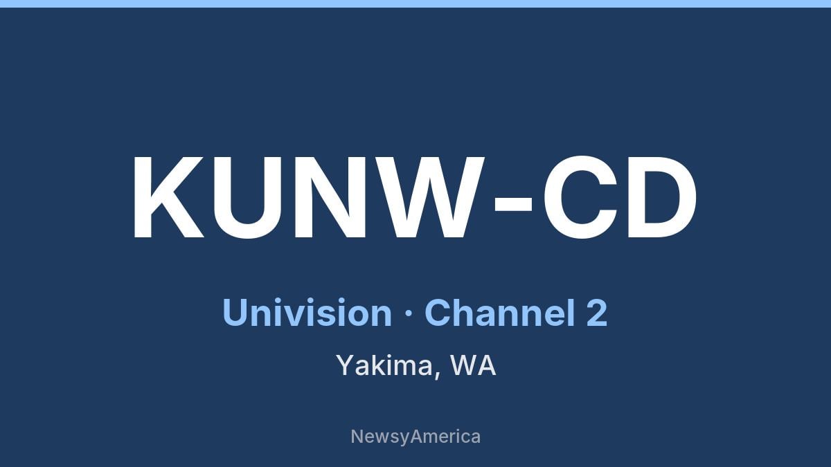 KUNW-CD – Univision 2 Yakima
