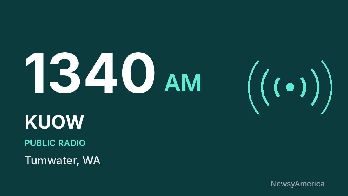 KUOW 1340 AM – Tumwater