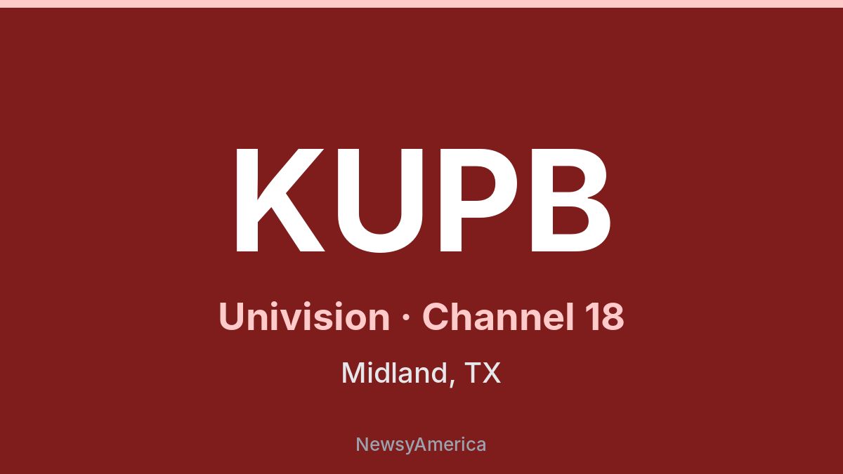 KUPB – Univision 18 Odessa
