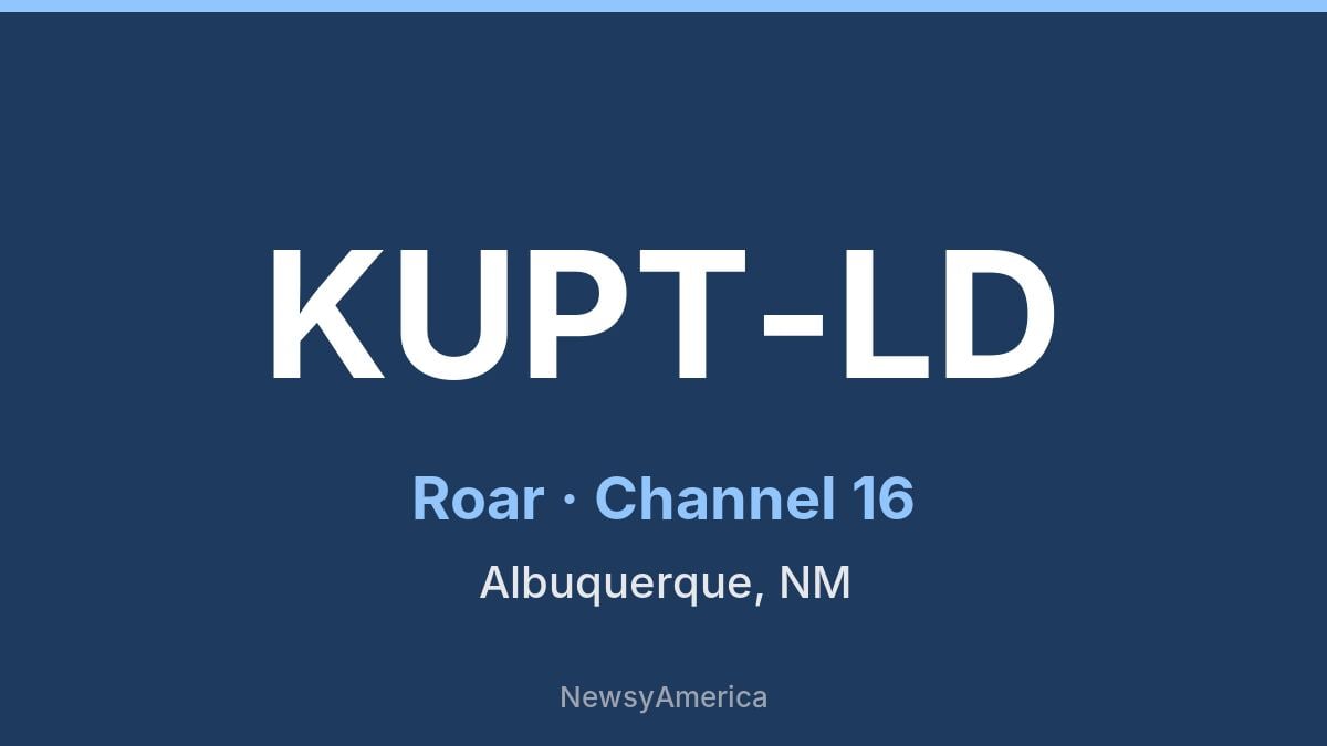 KUPT-LD – Roar 16 Albuquerque