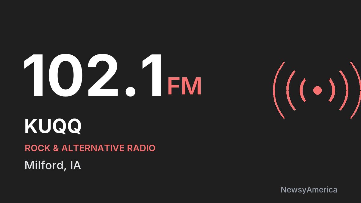 KUQQ 102.1 FM – Milford