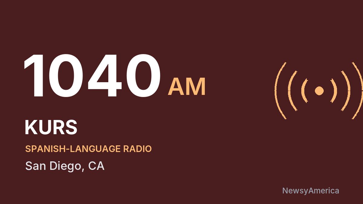 KURS 1040 AM – San Diego