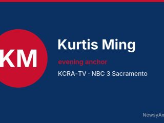 Kurtis Ming, evening anchor, KCRA-TV